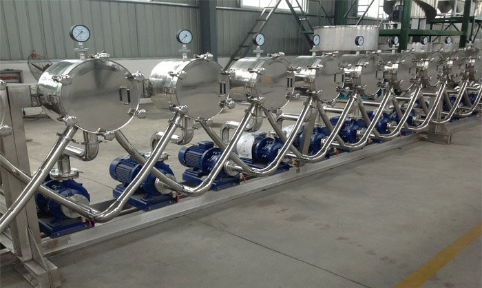 automatic starch production plant