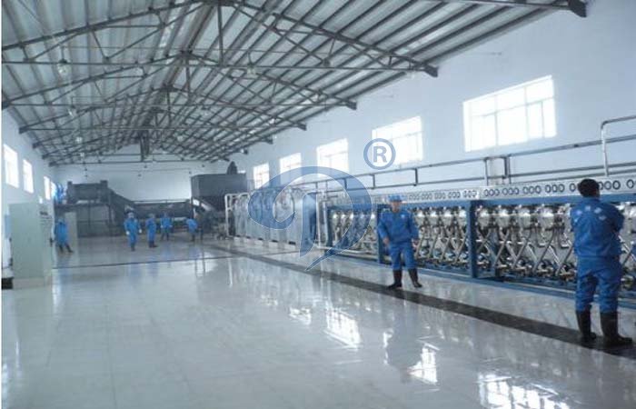 starch processing line