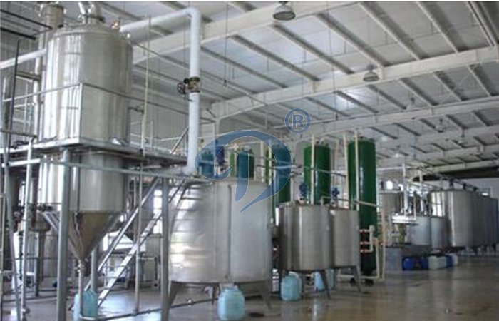 Wheat glucose production plant