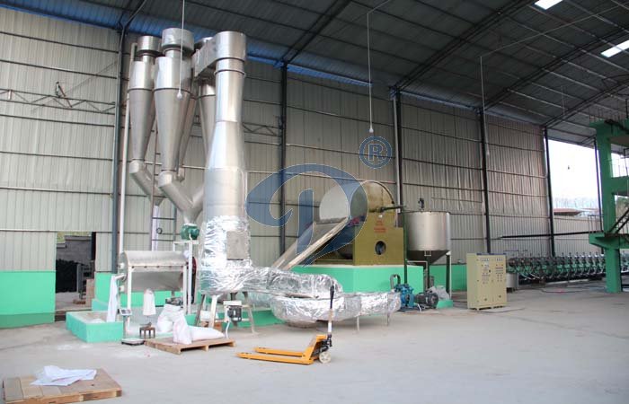 potato starch processing plant