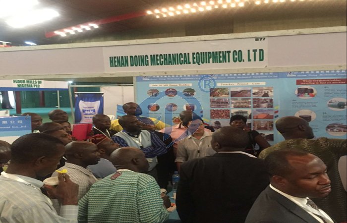 Cassva processing machine and glucose processing plant exhibition