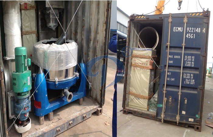 10TPD potato processing machinery shipping to Sough Africa in Ooctober