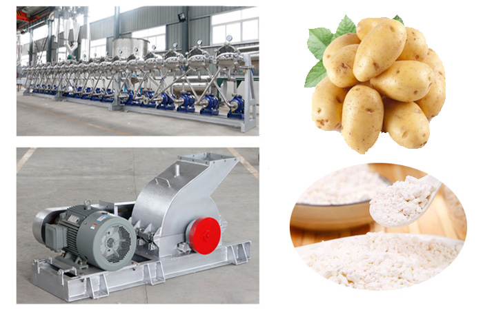 potato starch processing machine