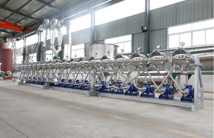 potato starch processing machine