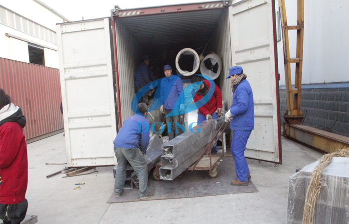 Doing factory ship cassava starch processing equipment to Nigeria