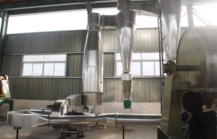 Starch dryer