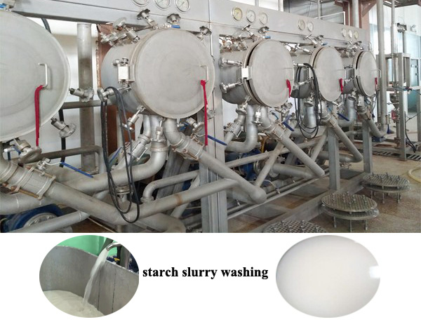 sweet potato starch making machine