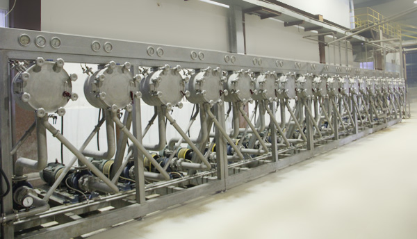 Potato starch manufacturing machine