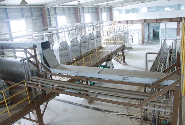 potato starch processing plant