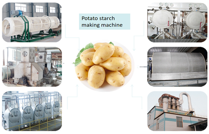 How to produce potato starch?