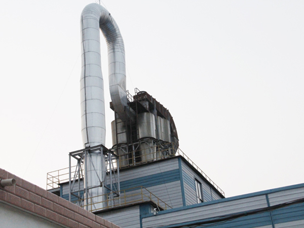 Cassava flour processing plant