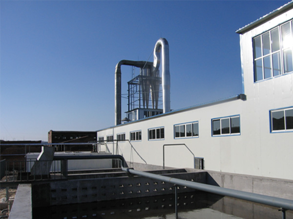 Cassava starch extraction plant