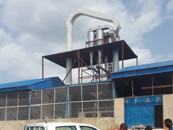 Tapioca starch manufacturing plant