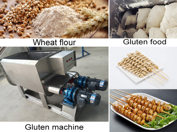 Seitan making machine