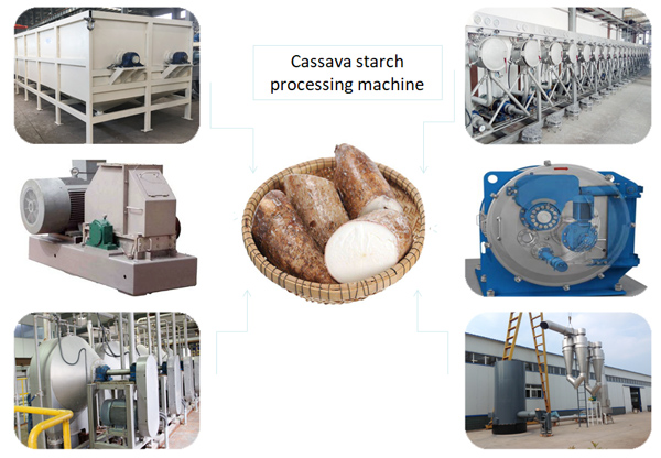 cassava starch production equipment