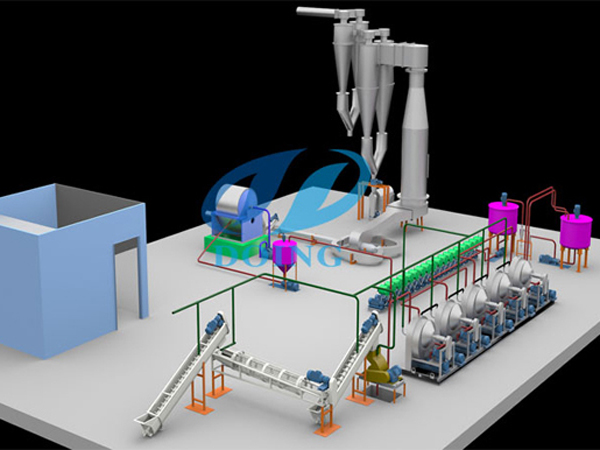 Cassava starch production equipment