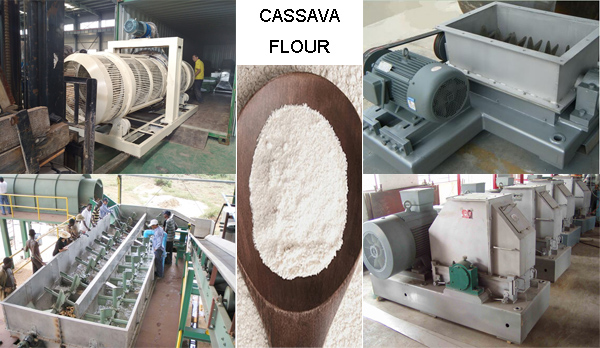 cassava flour making machine