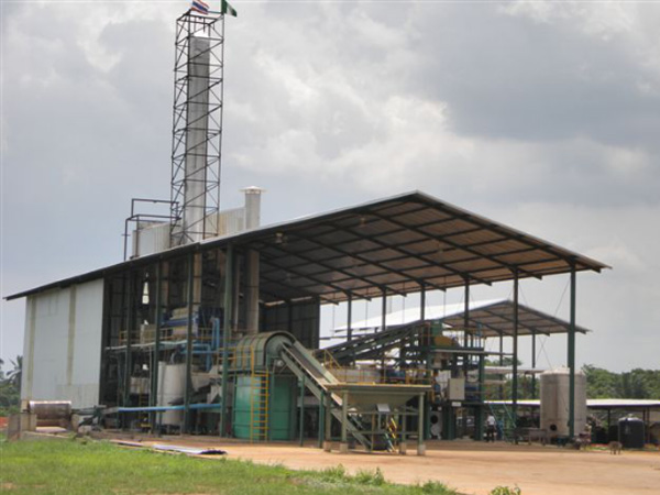 cassava flour processing plant