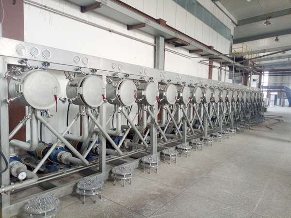 tapioca starch processing machine