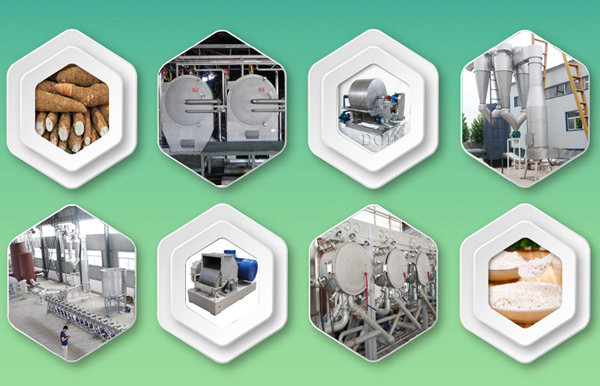isolation of starch from cassava machine