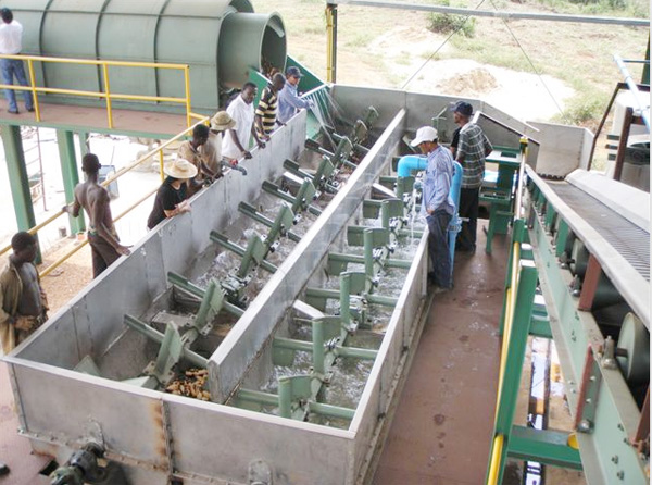 cassava flour processing machine