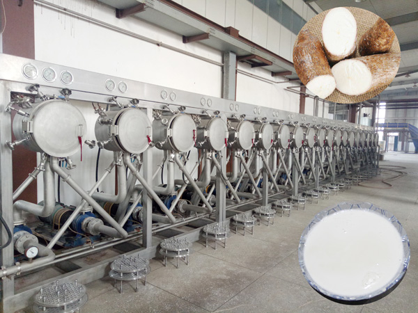Hydrocyclone starch separator