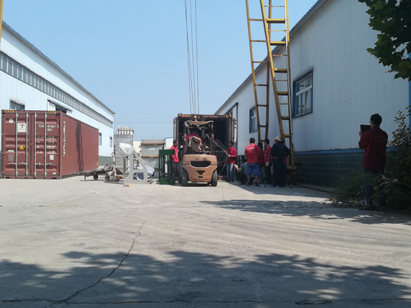 Cassava starch equipment ordered by Australian customer successfully delivered