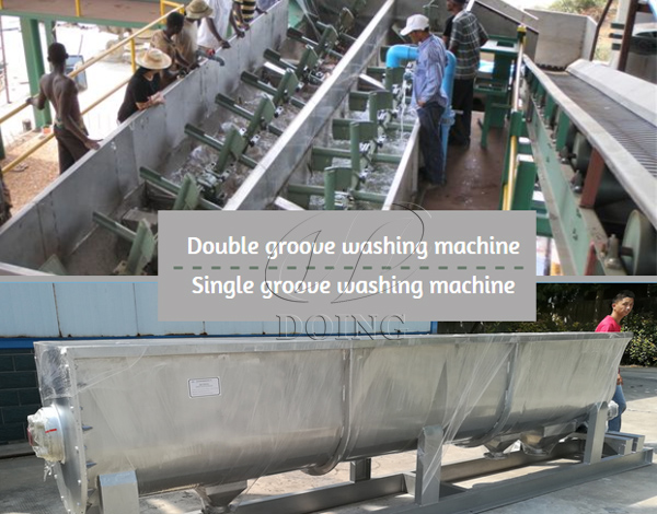 automatic cassava starch processing machine