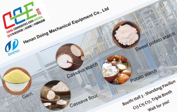 Henan DOING company will attend China Commodities Expo-Nigeria 2019 in Lagos, Nigeria