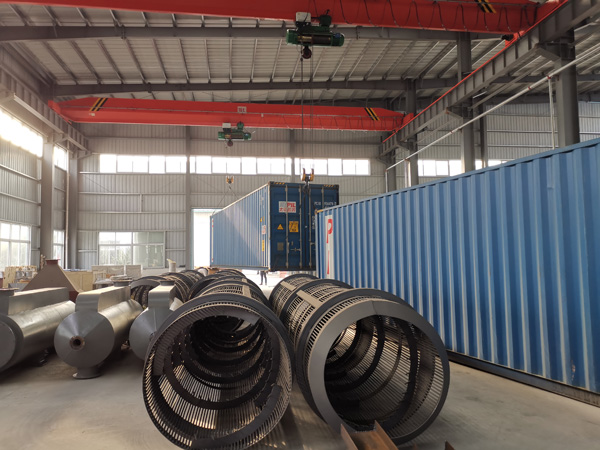 5 sets of cassava cleaning machine dry sieves are shipped to Nigeria