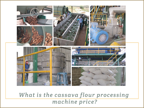 what is the cassava flour processing machine