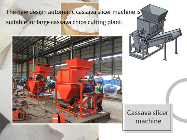 automatic cassava slicer machine