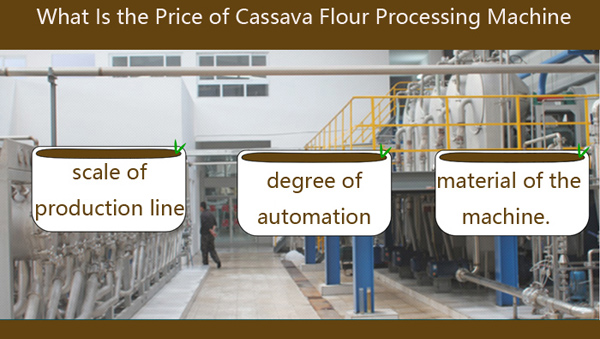 cassava flour processing machine