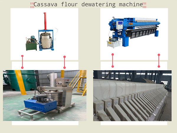 The most suitable cassava flour dewatering machine for cassava flour dehydration