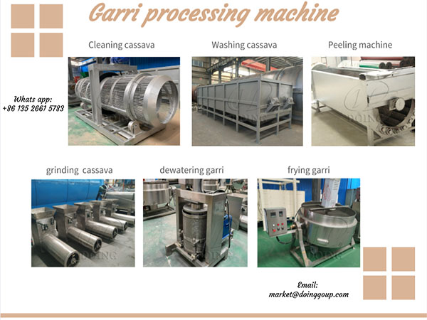 garri processing factory in Nigeria