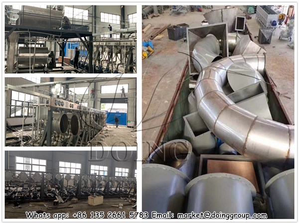 cassava starch processing machine