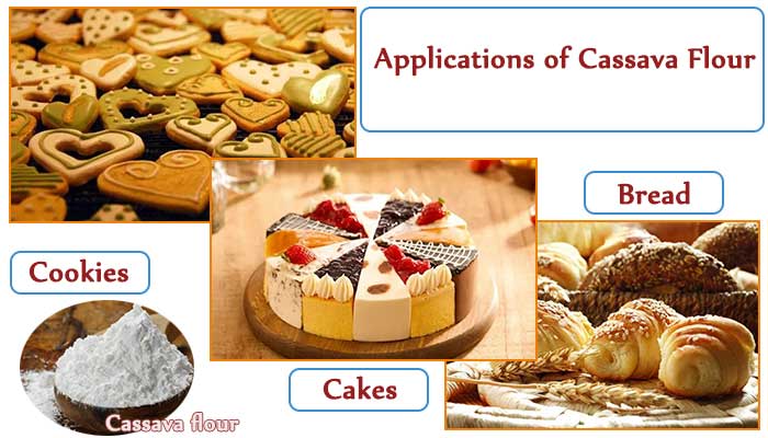 applications of cassava flour 