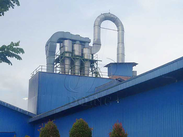 Starch dryer machine