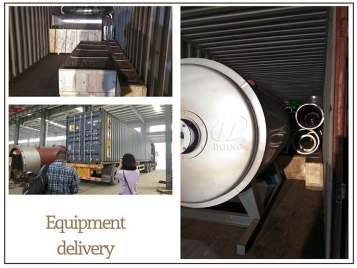 cassava processing equipment delivery