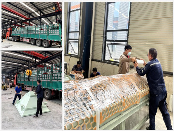 2tons per hour potato starch making machine were successfully delivered to Heilongjiang