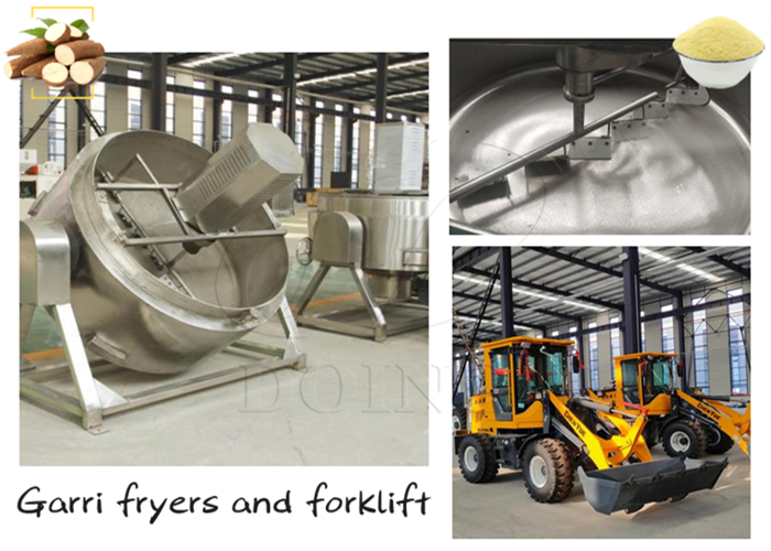 garri processing machine garri fryer