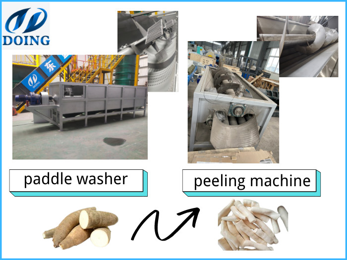 cassava flour processing machine