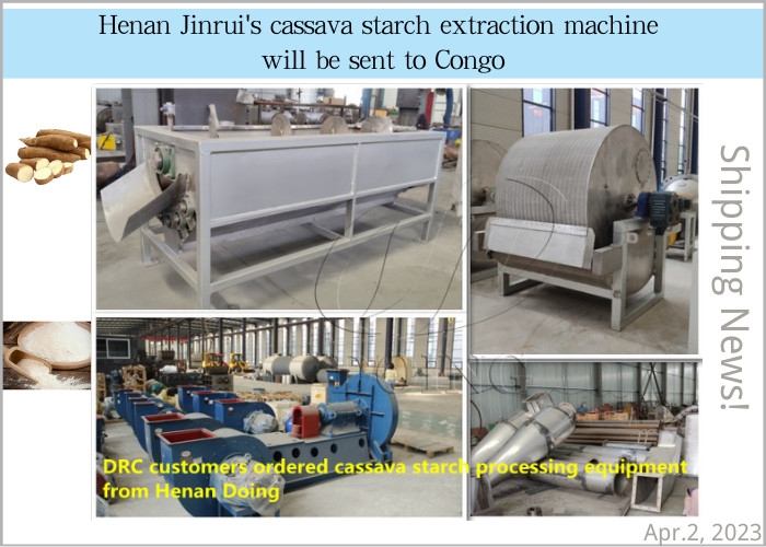 cassava starch extraction machine