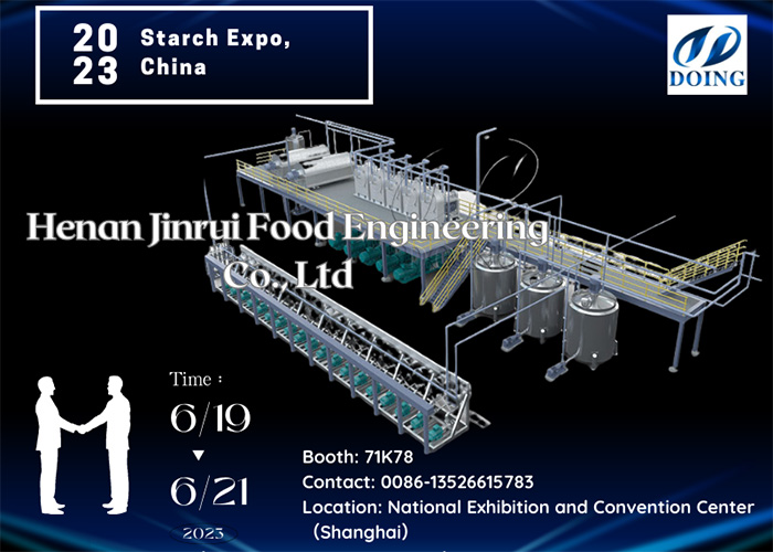 henan jinrui company will participate in 17th starch expo