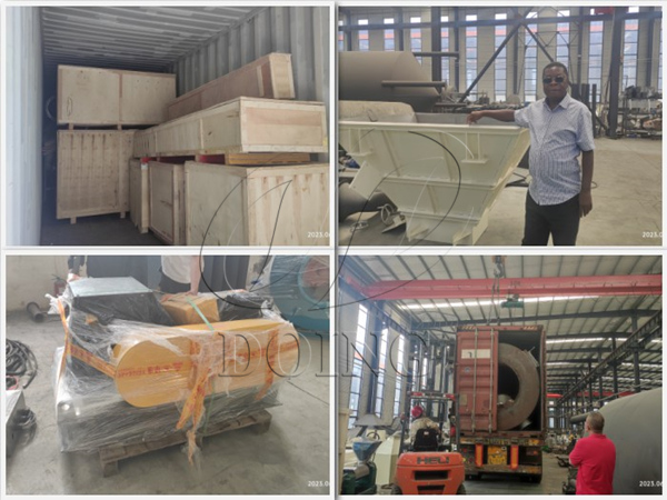 0.5t/h cassava flour processing line delivered to Sierra Leone