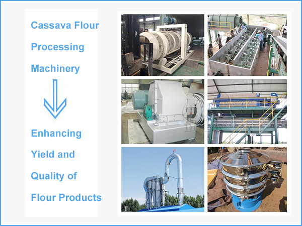 The Role of Cassava Flour Processing Machinery in Enhancing Yield and Quality of Flour Products