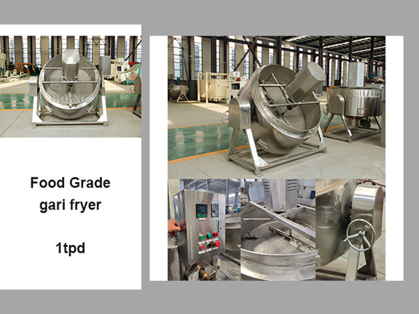 The 100kg per hour garri fryer purchased by a Malian customer from Henan Jinrui Company has been shipped