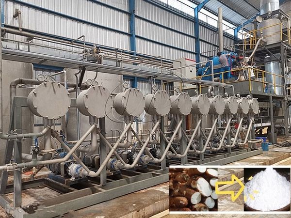 The benefits of hydrocyclone station in starch industrial processes