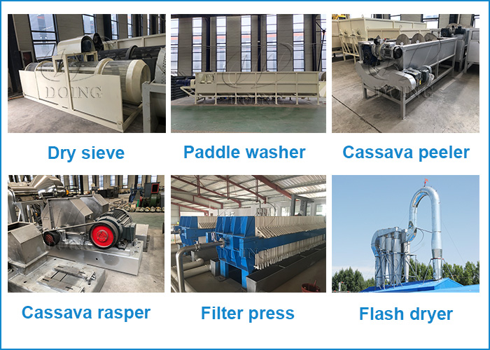 Henan Jinrui's cassava processing machine