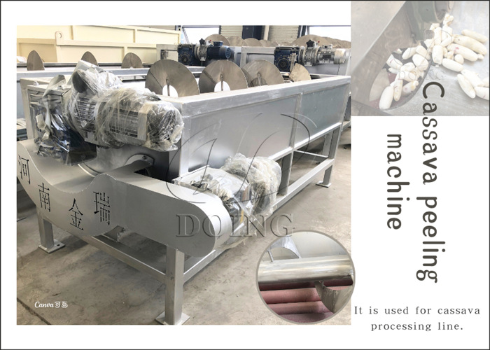cassava peeling machine